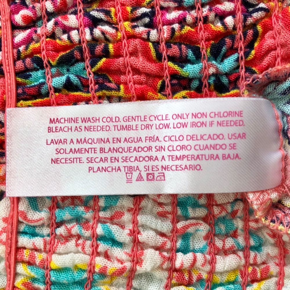 SOLD! | Multicolored Off-the-Shoulder Blouse - Picture 7 of 7